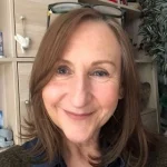 a headshot of Shelley England